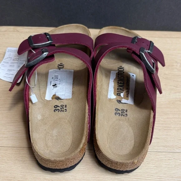 Birkenstock arizona Birko-Flor Zinfandel, SIZE 39EU - 8 US - Picture 6 of 9